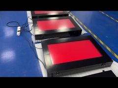 ضد آب ۲۱.۵ اینچ دیوار بیرونی نصب شده سیگنال دیجیتال 1500nits صفحه نمایش افقی