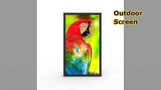 تبلیغات دیجیتال 32 اینچی ضد آب در فضای باز