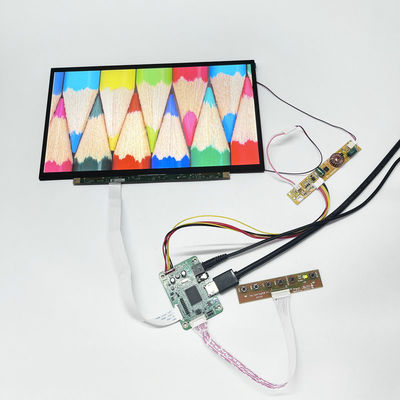 خرید 13.3 اینچ پانل LCD روشنایی بالا DC 12V منبع برق برای نمایش اطلاعات عمومی 2000cd / m2 online manufacture
