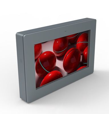 خرید تابلوی دیجیتال فضای باز 43 اینچی با شیشه سکوریت 5 میلی‌متری، طول عمر 50000 ساعت و سیستم عامل اندروید تولید آنلاین