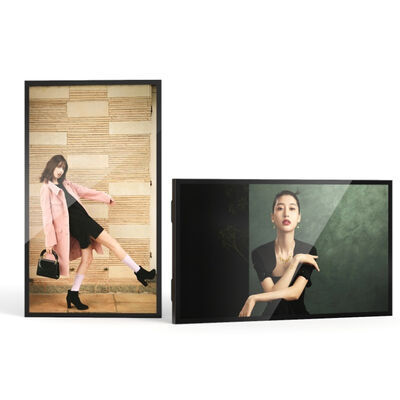 خرید 55 اینچ 3000cd / m2 روشنایی IP66 ضد آب درب دیجیتال سیگنال LCD ماشین تبلیغاتی تولید آنلاین