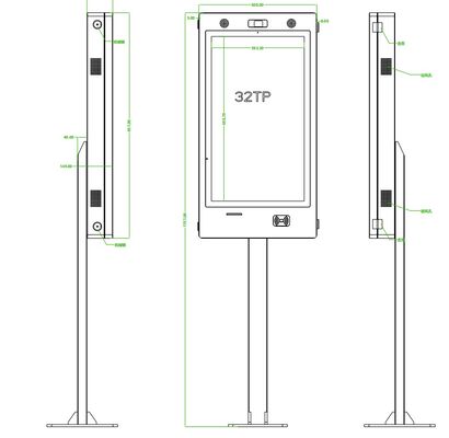 خرید تابلوی دیجیتال فضای باز ضد آب IP67 با روشنایی بالا 2500 نیت 98 اینچی - نمایشگر دیواری تولید آنلاین